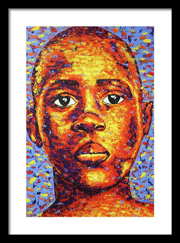 Colorful Boy - Framed Print