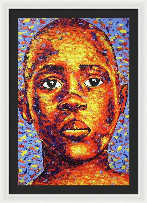 Colorful Boy - Framed Print